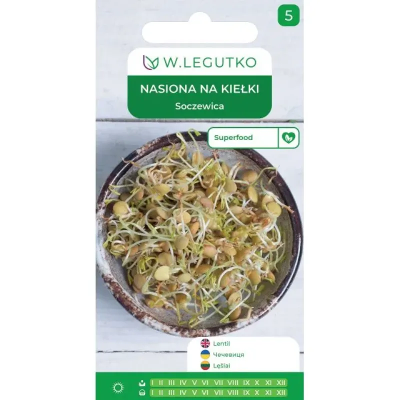 Nasiona Na Kiełki – Soczewica