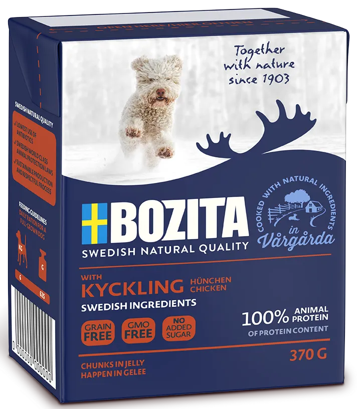 BOZITA Dog Junior Delikatny Kurczak W Galarecie 370g