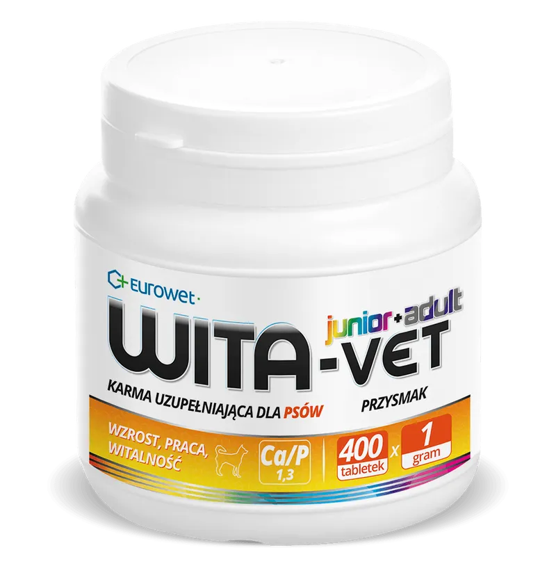 Eurowet Wita-Vet Junior +Aldut 400TAB