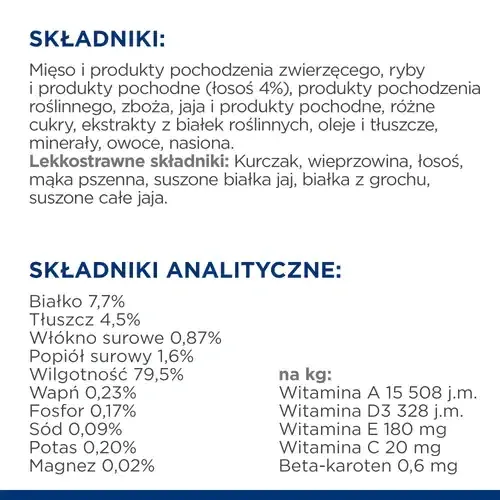 Hill's PD Prescription Diet Feline I/D Z Łososiem 85g