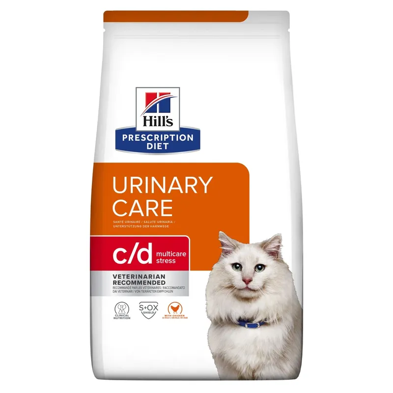 Hill's PD Prescription Diet Feline C/D Kurczak Urinary Stress 1,5kg