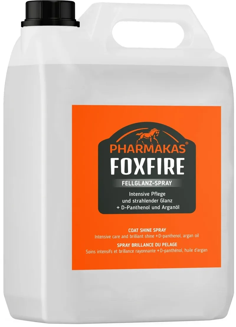 Pharmakas Horse Fitform Spray Do Pielęgnacji Sierści, Grzywy I Ogona Dla Konia Foxfire 5l