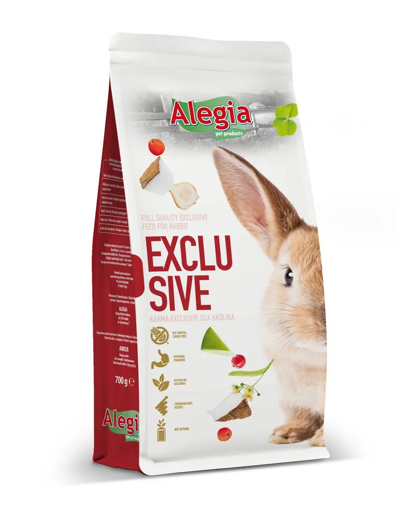 ALEGIA Karma Exclusive Królik 700g