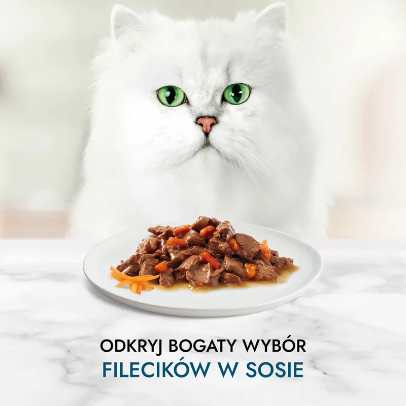 Purina Gourmet Perle Karma Dla Kotów Mini Fileciki W Sosie Z Wołowiną I Marchewką 85 g