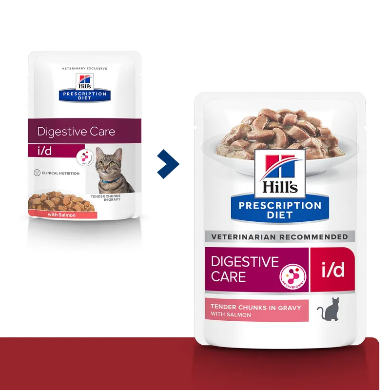 Hill's PD Prescription Diet Feline I/D Z Łososiem 85g