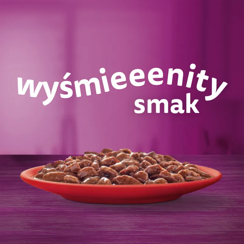 WHISKAS Adult Karma Mokra Dla Kotów Wołowina Kurczak Jagnięcina Drób 12x85g