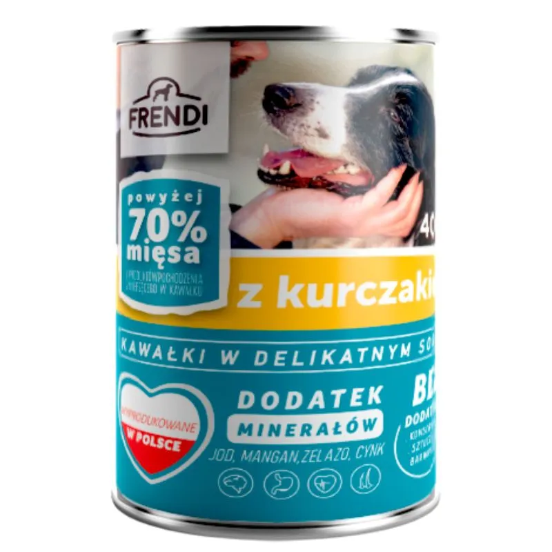 Frendi Kawałki W Delikatnym Sosie Z Kurczakiem 400g