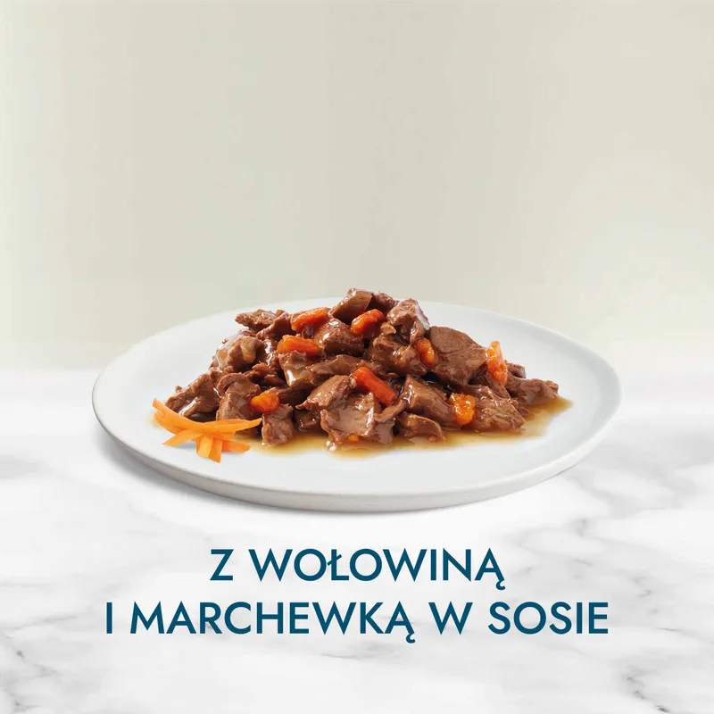 Purina Gourmet Perle Karma Dla Kotów Mini Fileciki W Sosie Z Wołowiną I Marchewką 85 g