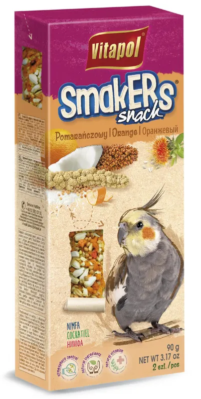 Vitapol Smakers Dla Nimfy 2szt - Pomarańczowy