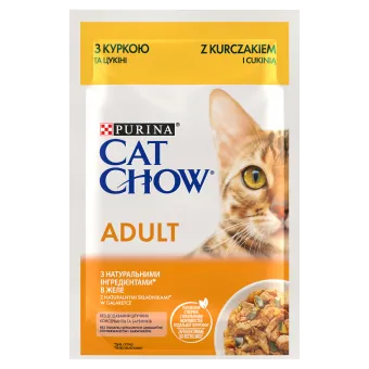 Purina Cat Chow Adult Kurczak I Cukinia 85g