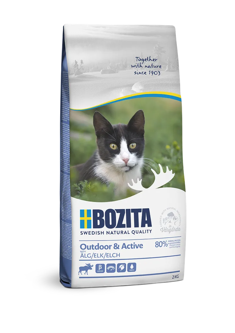 BOZITA Outdoor & Active Z Łosiem 2kg