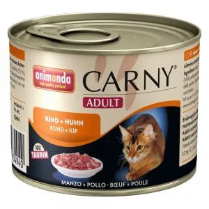 Animonda Cat Carny Adult Wołowina I Kurczak 200g