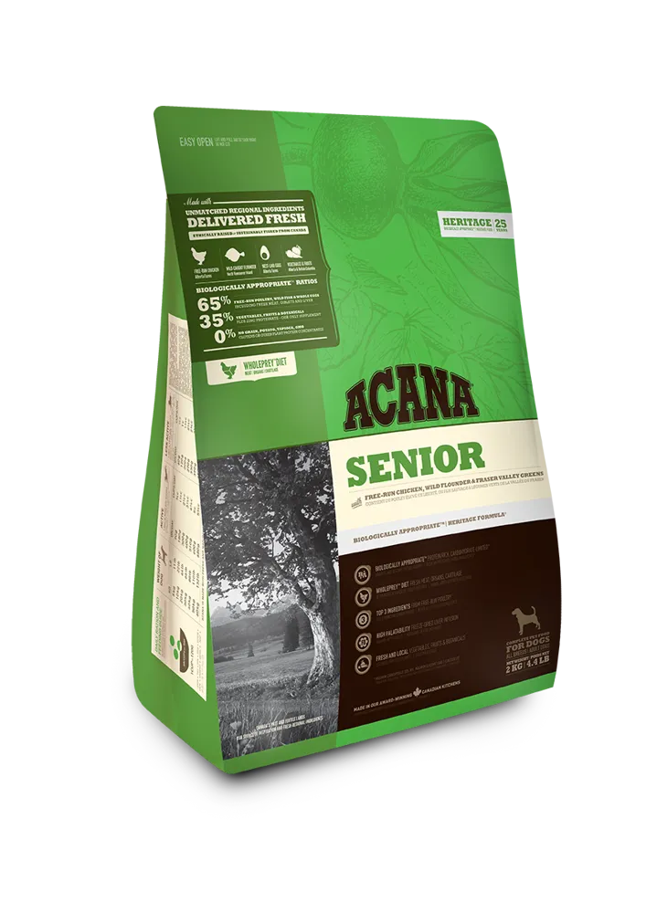 ACANA Senior Dog Dla Psów Starszych Potrzeba 2 kg