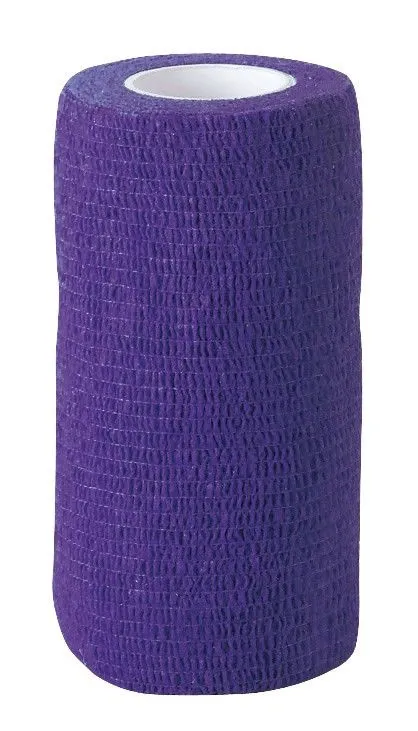 Kerbl Samoprzylepny Bandaż EquiLastic, 7,5 cm - Fioletowy