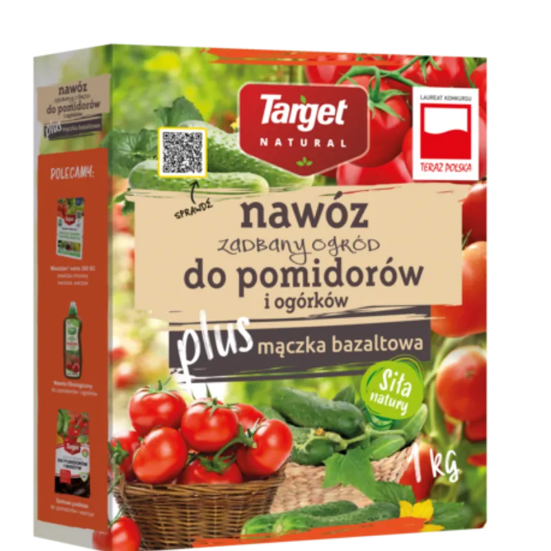 Nawóz Do Pomidorów I Ogórków Zadbany Ogród Z Mączką Bazaltową 1 kg