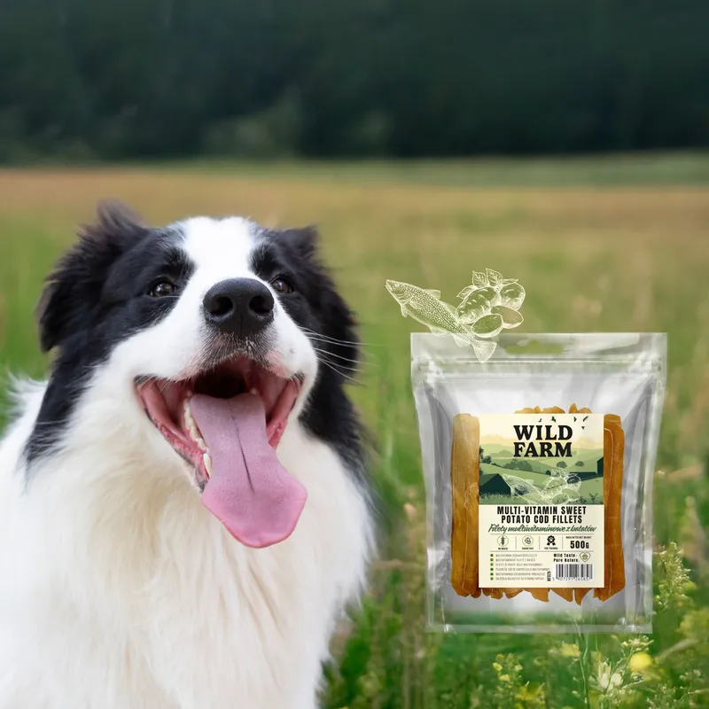 Przysmak Dla Psa Filety Z Batatów Naturalne Bezzbożowe ZOOJOY 500 g