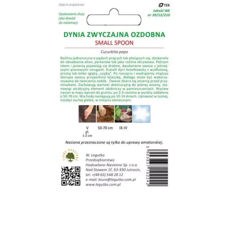 Dynia Ozdobna Small Spoon Mieszanka Drobnych Owoców GARDIVA 1,5 g