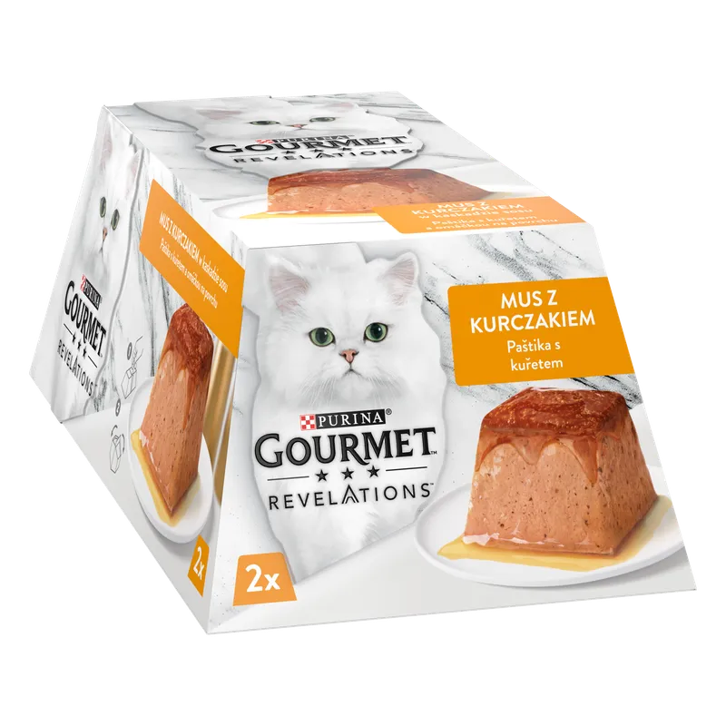 GOURMET Revelations Mus Z Kurczakiem 2x57g