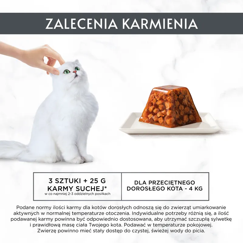 Karma Mokra Dla Kota Dorosłego Z Kurczakiem 2 szt ZOOJOY 114 g