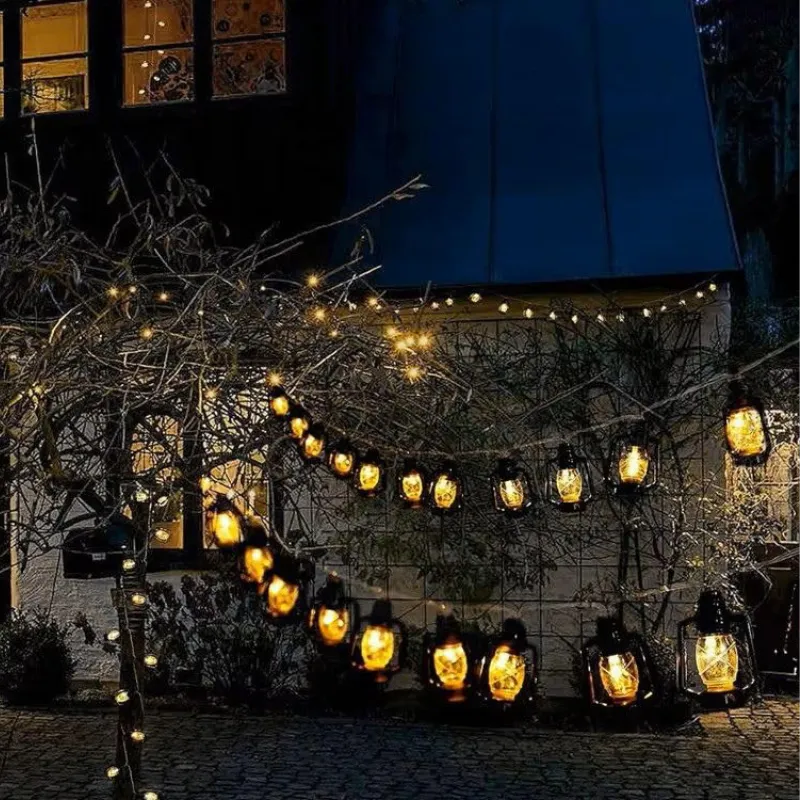 Girlanda Ogrodowa Solarna 30 Lampionów LED