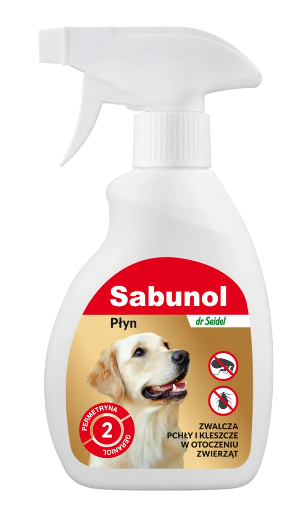 Laboratorium DermaPharm Sabunol Płyn Do Zwalczania Pcheł W Otoczeniu Zwierząt 250ml