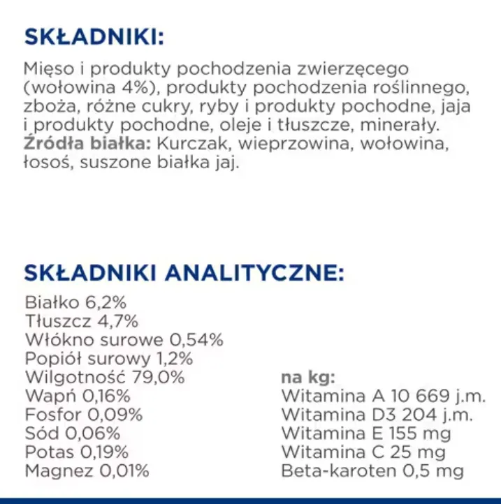 Hill's PD Prescription Diet Feline K/D Kidney Care Wołowina 85g