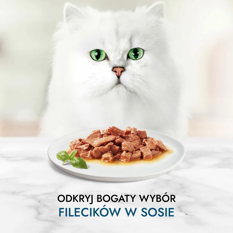 Purina Gourmet Perle Karma Dla Kotów Mini Fileciki W Sosie Z Kurczakiem 85 g