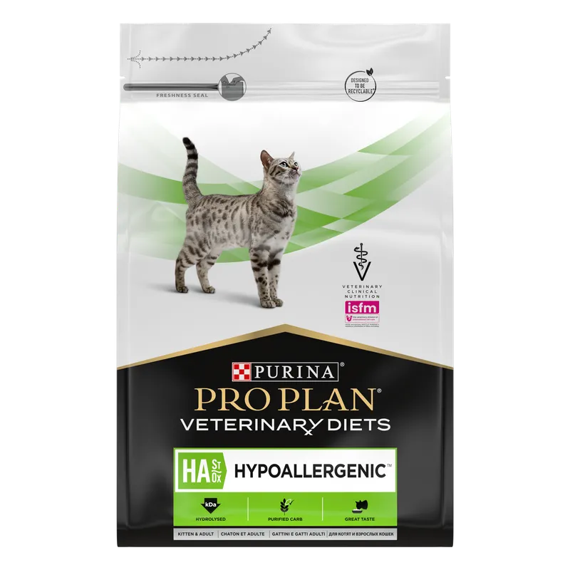 PURINA Pro Plan Veterinary Diets HA Hypoallergenic Cat 3,5kg