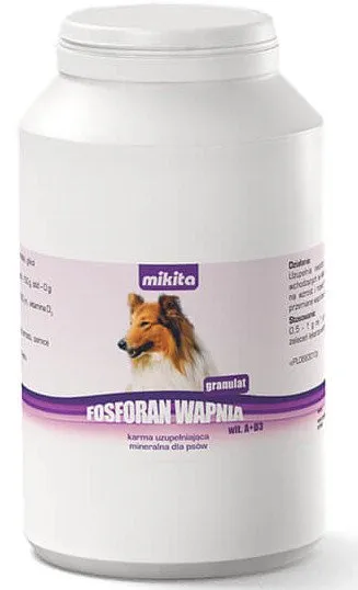 Mikita Fosforan Wapnia Wit. A+D3 Granulat 500g