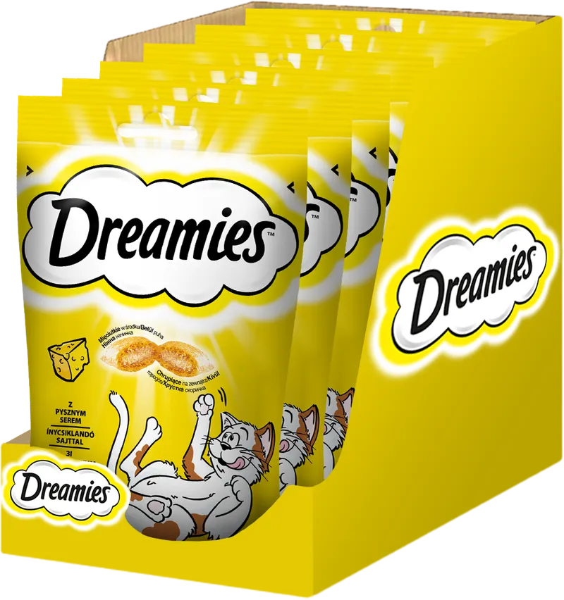 DREAMIES Przysmak Dla Kota Z Serem 60g