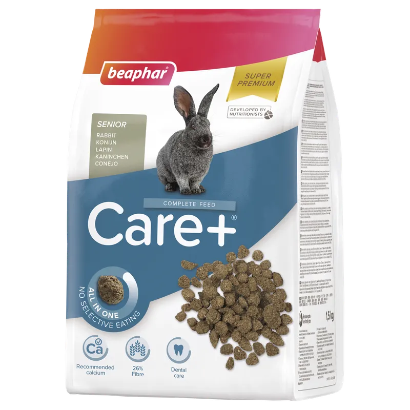 BEAPHAR Care+ Rabbit Senior Karma Super Premium Dla Królików Seniorów 1,5kg