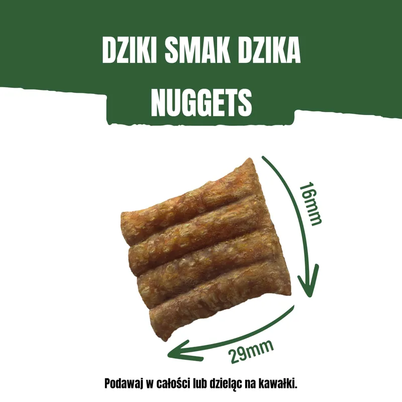 Purini Adventuros Nuggets Karma Dla Psów Dziki Smak Dzika 90g