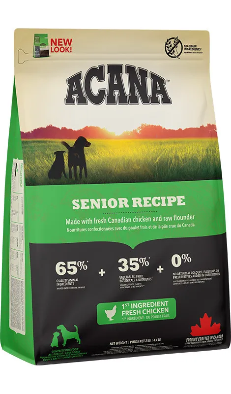 ACANA Senior Dog Dla Psów Starszych Potrzeba 2 kg