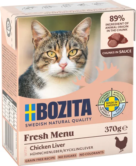 BOZITA Cat Wątróbka Drobiowa W Sosie 370 g