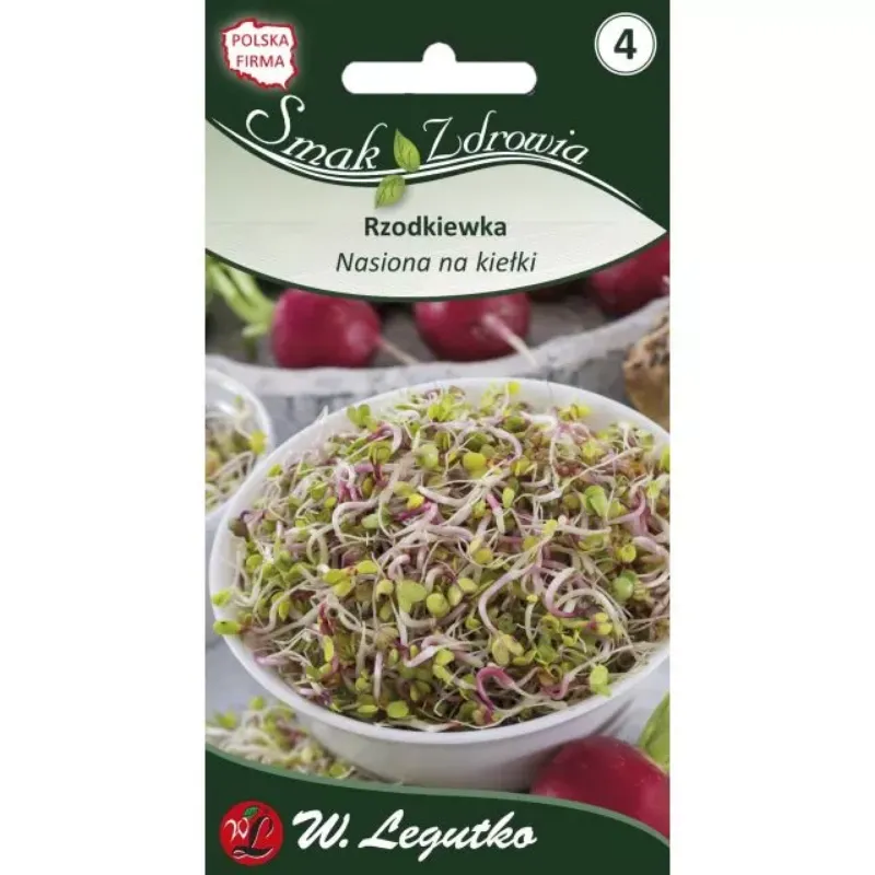 Nasiona Na Kiełki - Rzodkiewka