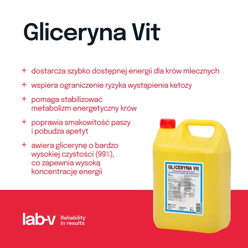 Gliceryna Dla Krów Mlecznych Mieszanka Paszowa ZOOJOY Vit 5 kg