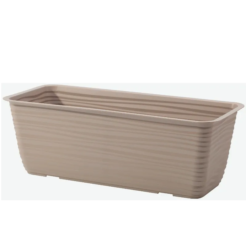 Skrzynka Balkonowa Sahara 40 cm - Szaro-Beżowa
