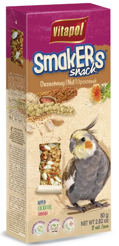 Vitapol Smakers Dla Nimfy Orzechowy 2szt