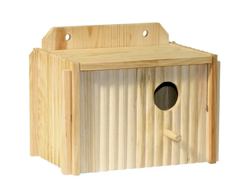 Budka Lęgowa Dla Ptaków Drewniana Wisząca ZOOJOY 21 x 13 x 13 cm