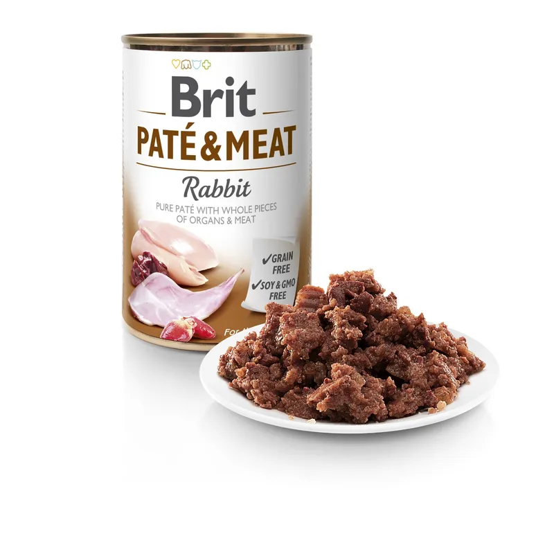 BRIT Pate & Meat Z Królikiem 400g