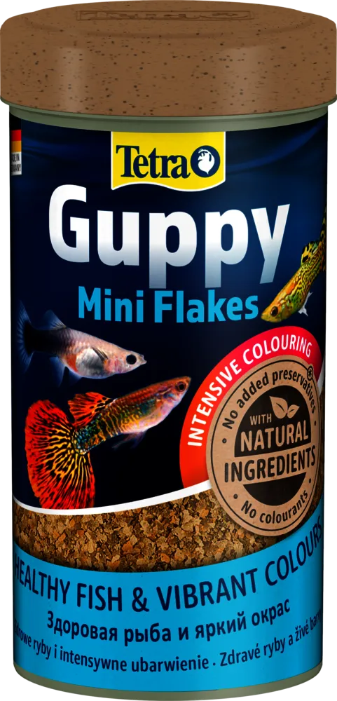 Tetra Guppy Mini Flakes 250ml