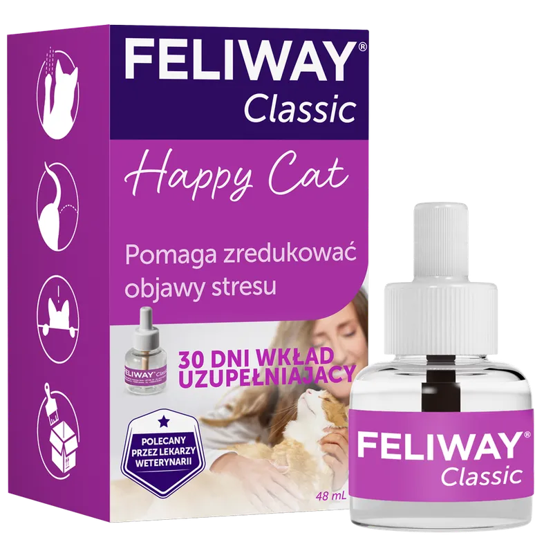 Ceva Animal Health Polska Sp. Z O.o Feliway Classic Wkład Dyfuzora 48ml