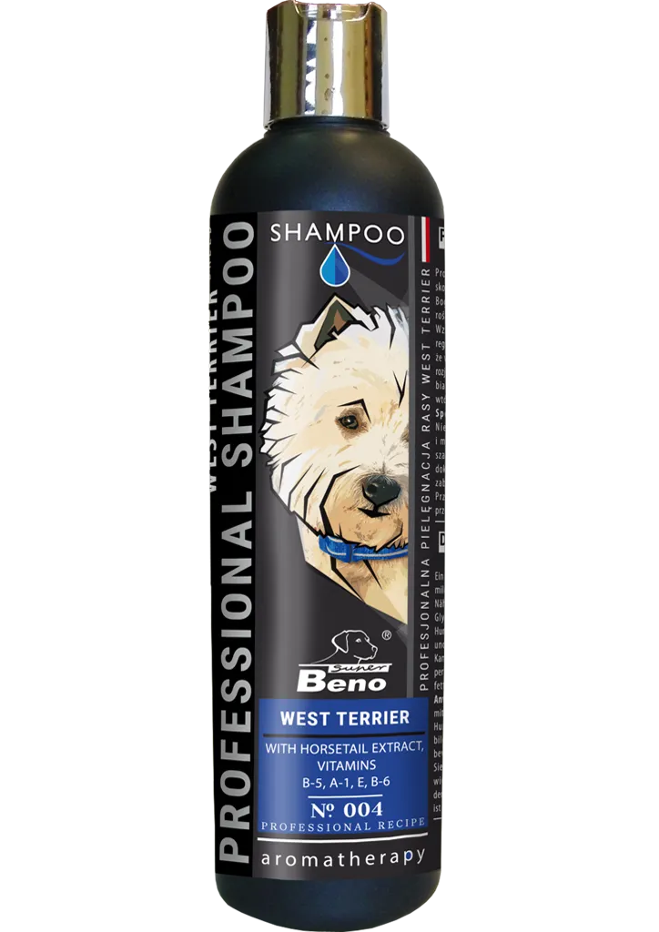 CERTECH-SUPER BENEK Super Beno Professional Mokry Szampon Dla West Terriera 250ml