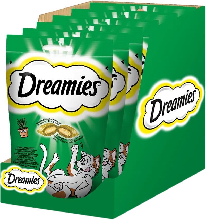 Dreamies 180g Przysmak Dla Kota Z Kocimiętką