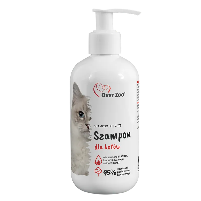 OVER ZOO Szampon Dla Kotów 250ml