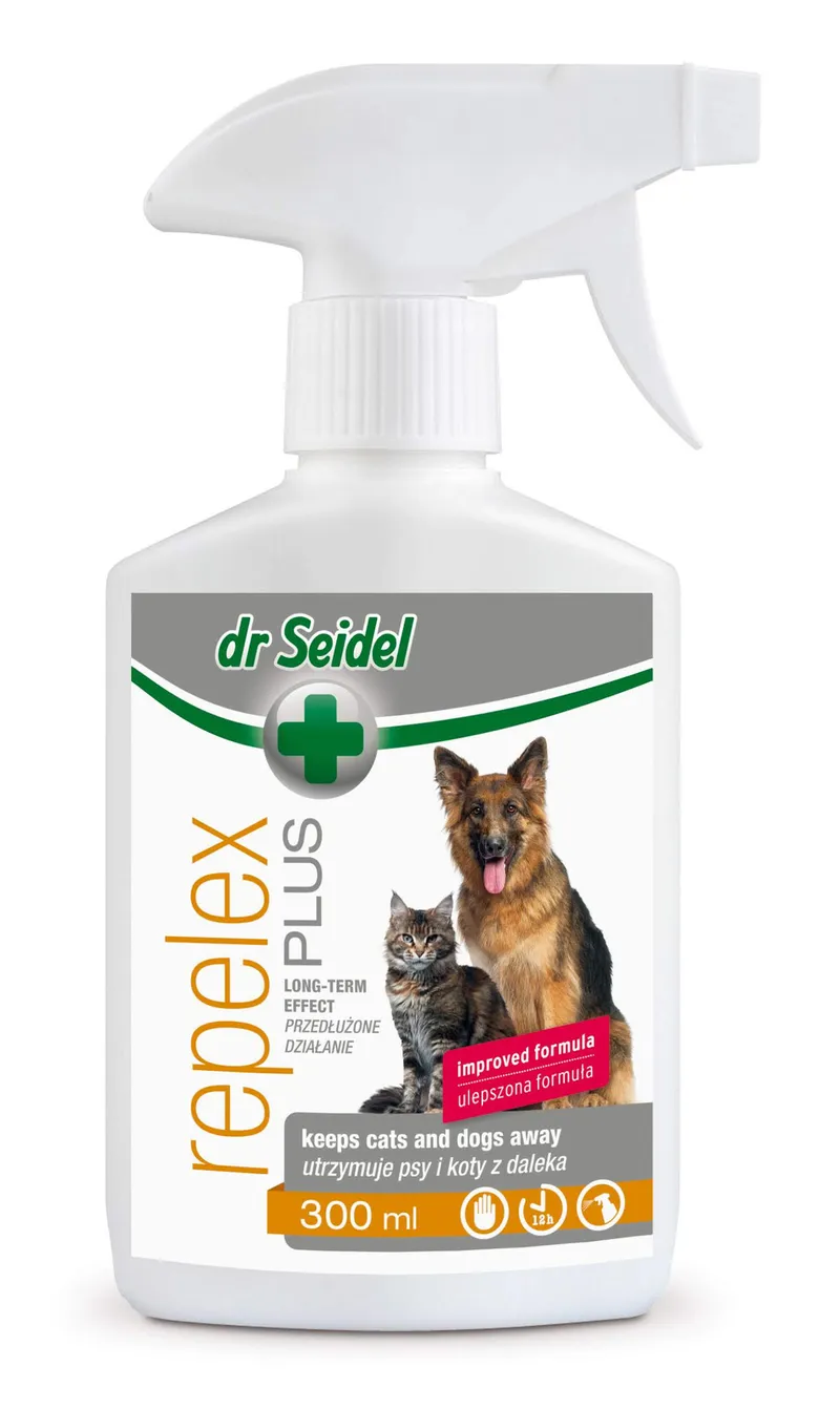 Laboratorium DermaPharm Dr Seidel Repelex Plus Płyn Odstraszający Zwierzęta 300ml