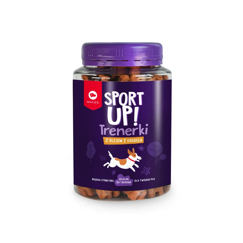 MACED Sport Up!! Trenerki Z Olejem Z Łososia 300g