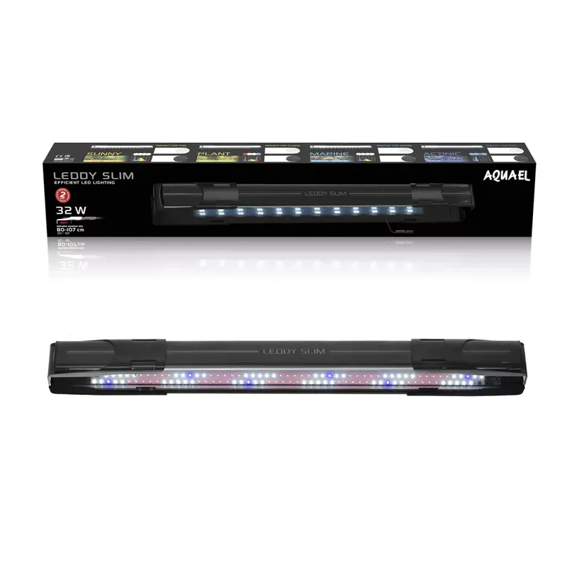 AQUAEL Leddy Slim 32W Plant 2.0 - Czarny