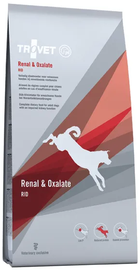 TROVET RID Renal & Oxalate Dla Psa 3kg