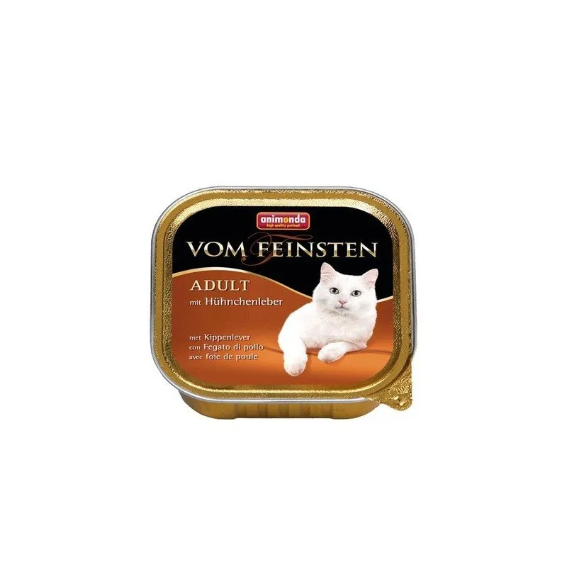 ANIMONDA Vom Feinsten Classic Karma Mokra Dla Kotów Z Wątróbką Drobiową 100g